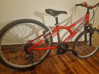 Bicicleta Orbea  B&G infantil roja