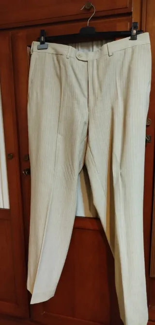 Traje de lino Montini Uomo con corbata Salinero