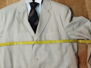 Traje de lino Montini Uomo con corbata Salinero