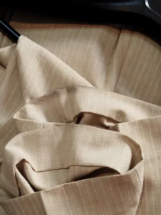 Traje de lino Montini Uomo con corbata Salinero
