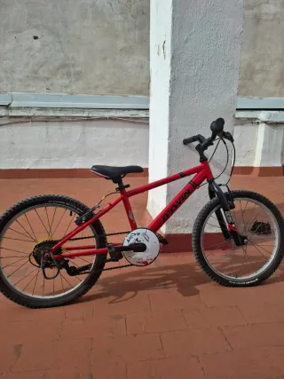Bicicleta infantil 20 roja