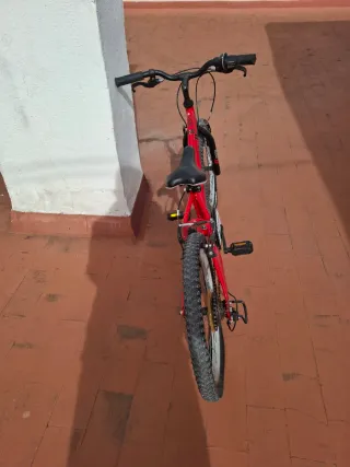 Bicicleta infantil 20 roja