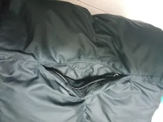 Cazadora plumífero Columbia negra mujer Talla M