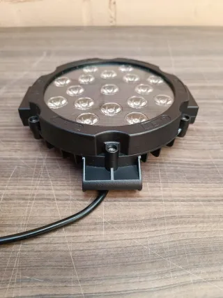 2 Faros de trabajo LED Redondos 7 pulgadas 51W