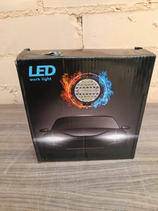 2 Faros de trabajo LED Redondos 7 pulgadas 51W