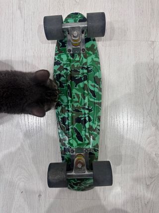 Skate Camuflaje Verde