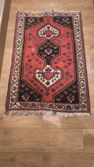 Alfombra Iraní Shiraz 120x79 Lana