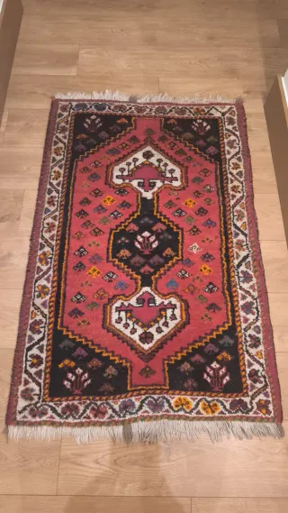 Alfombra Iraní Shiraz 120x79 Lana