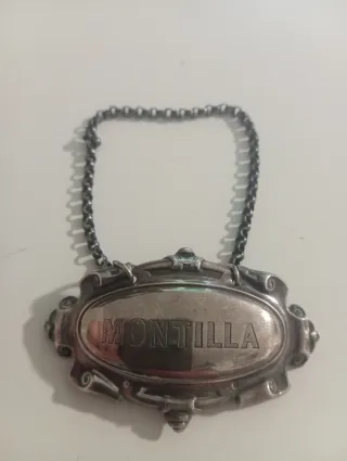 Etiqueta de decantador Montilla
