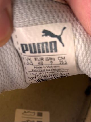 Zapatillas Puma Beige