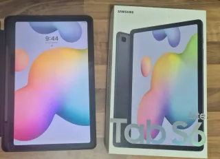 Samsung Tab S6 Lite + S Pen + Funda