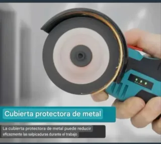 Mini Amoladora Angular Inalámbrica (2 Baterías)