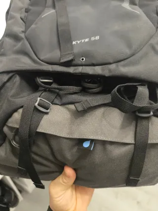 Mochila nueva Osprey Kyte senderismo / viaje 58L