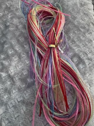 Fios coloridos para artesanato