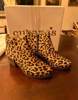 Botas Cubanas Animal Print