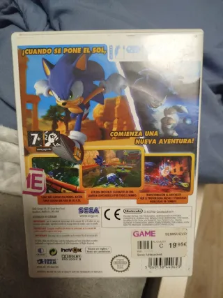 Wii Sonic Unleashed Juego Usado Muy Poco