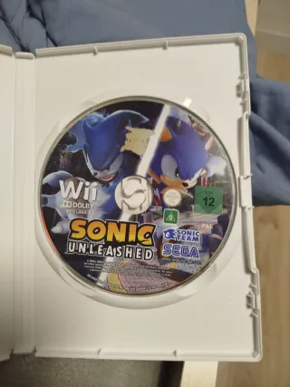 Wii Sonic Unleashed Juego Usado Muy Poco