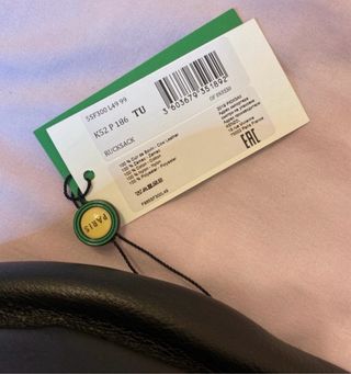 Mochila Kenzo Piel Negra