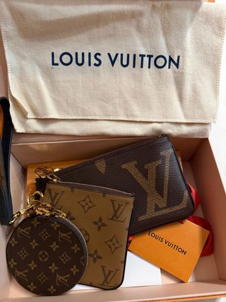 Set 3 Carteras Louis Vuitton Trio Pouch