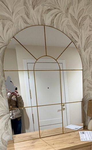 Specchio Arco Dorato Maison du Monde