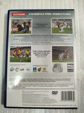 PES 2008 (Pro Evolution Soccer) PS2 🇪🇸