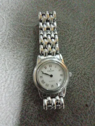 Reloj Lotus Mujer Plata y Blanco