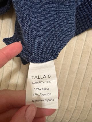 Cárdigan Azul Bimani