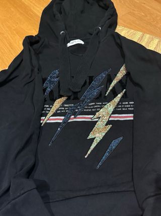 Replay Sudadera Negra Talla XS