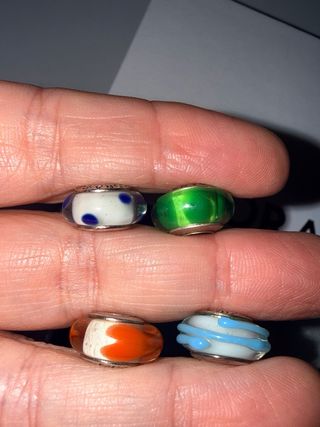 Lote 4 charms Pandora