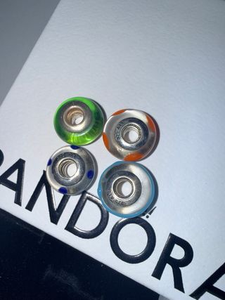 Lote 4 charms Pandora
