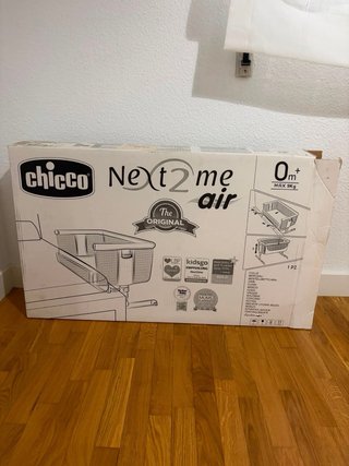 Minicuna Chicco gris