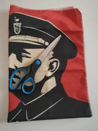 Tapiz propagandístico tela