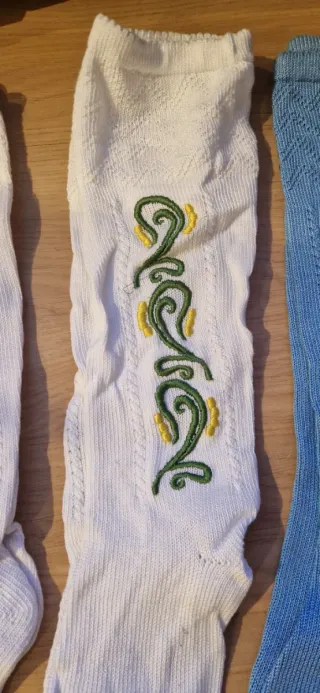 Calcetines falleros bordados talla 34/36