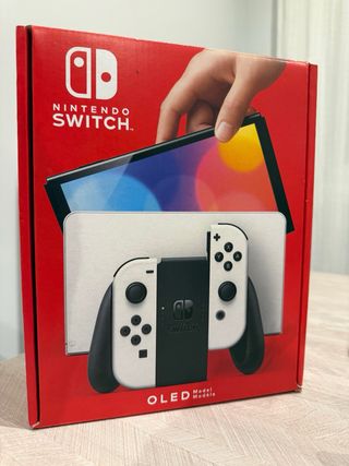 Nintendo Switch OLED Blanca