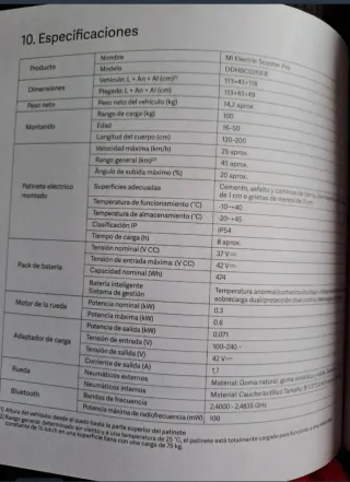 Patinete Eléctrico Xiaomi Pro