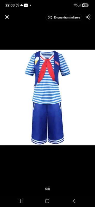 Disfraz Robin Stranger Things Talla L