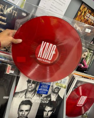 Vinilo Rojo KMO Pablo Alborán