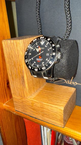 Reloj Seiko Sportura Kinetic GMT Hombre.