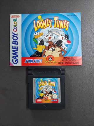 Looney Tunes Game Boy Color EUR + Libretto