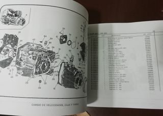 LANCIA BETA HPE COUPE CATALOGO PIEZAS DE TALLER