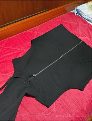 Gilet Soho Nero Mesh