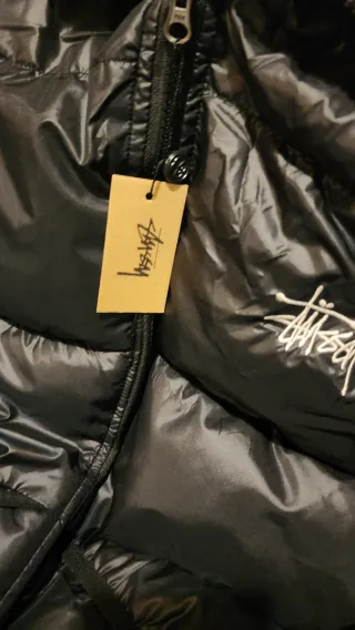 Cazadora Stussy Negra Hombre