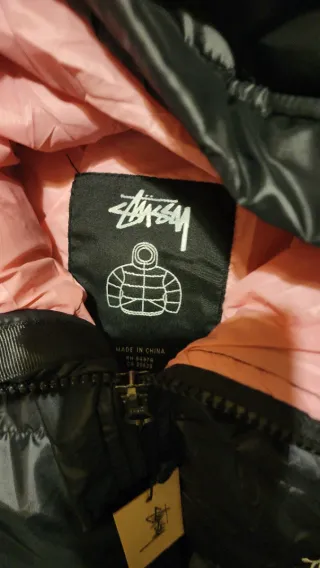 Cazadora Stussy Negra Hombre