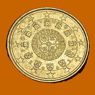 Portugal 10 Céntimos Euro 2002 KM# 743 MBC