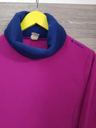 Polar Quechua fucsia cuello alto