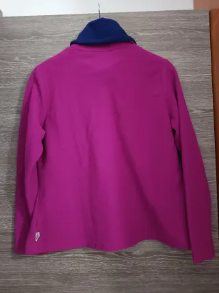 Polar Quechua fucsia cuello alto
