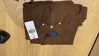 Camisa Polo Ralph Lauren Slim Fit Marrón Talla S