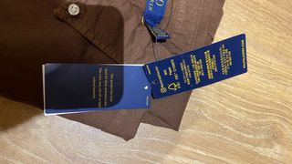 Camisa Polo Ralph Lauren Slim Fit Marrón Talla S