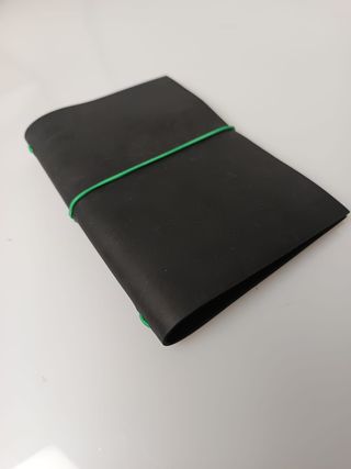 Caderno de Couro Artesanal A6 (Handmade) – Novo