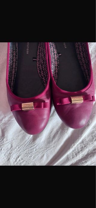 Bailarinas Piel Tommy Hilfiger Talla 38